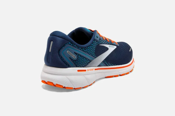 Brooks M Ghost 14 D Mens Running Shoe - Titan/Teal/Flame sold by Sportsmans Warehouse product image thumbnail 2