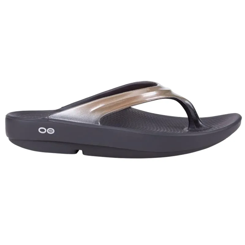 Oofos Oolala Luxe Slide - Latte sold by Sportsmans Warehouse