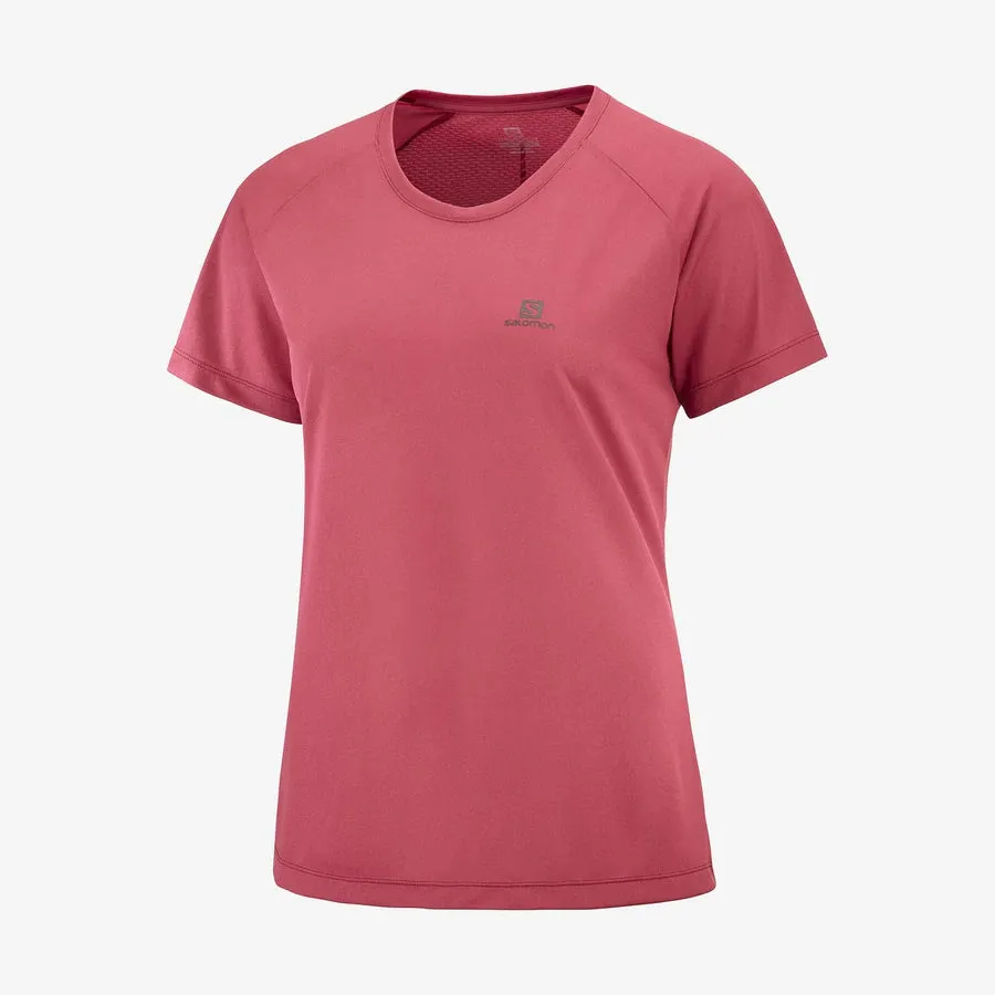 Salomon Womens Cross Rebel SS Tee - Earth Red sold by Sportsmans Warehouse product image thumbnail 4