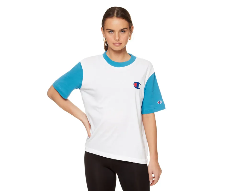 Champion Womens Sps Jersey Rag Script Tee - Blue sold by Sportsmans Warehouse