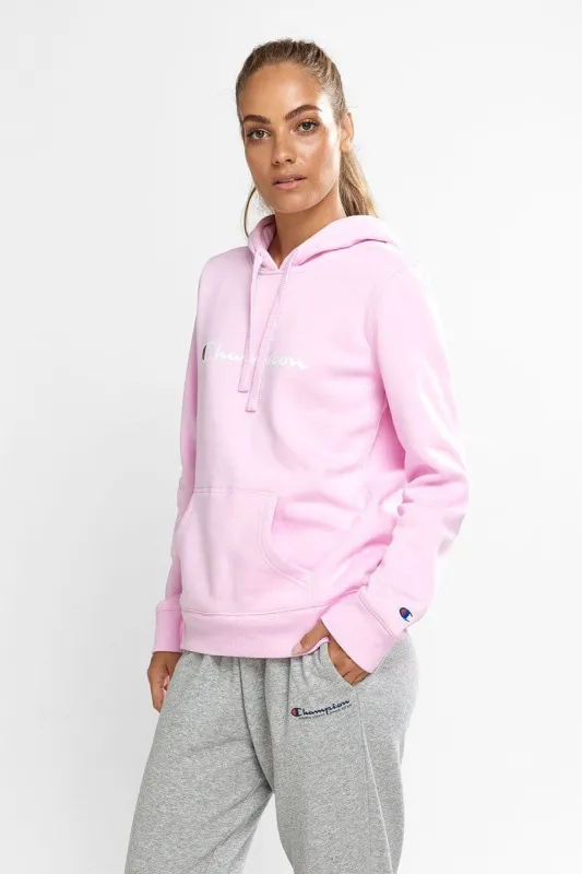 Champion Womens Script Hoodie - Pink sold by Sportsmans Warehouse