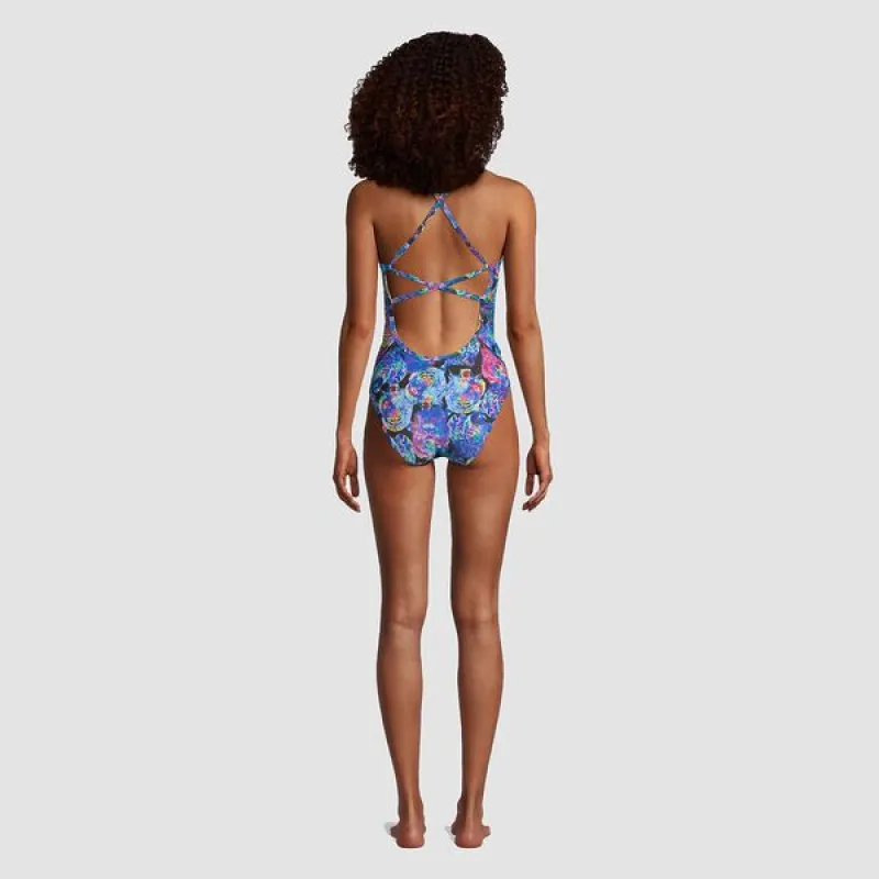 Speedo Womens Printed X Back Swimsuit - Catatonic sold by Sportsmans Warehouse