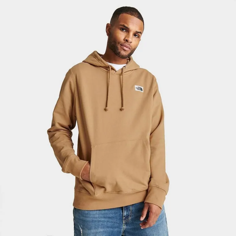 The North Face Mens Heritage Patch Hoodie Almond Butter sold by Sportsmans Warehouse