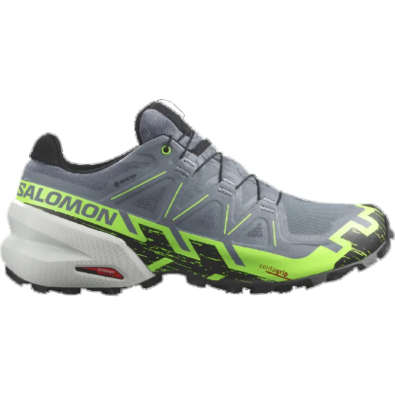 Salomon Mens Speedcross 6 GTX Trail Running Shoes D Grey sold by Sportsmans Warehouse