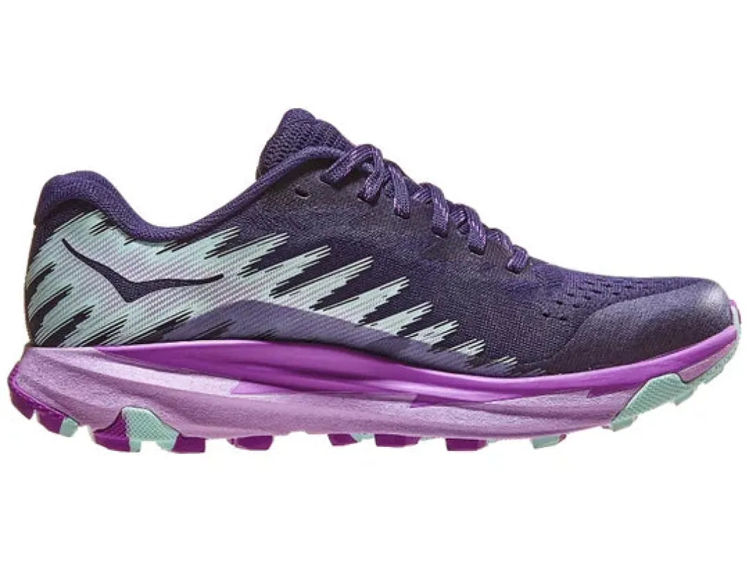 Hoka Womens Torrent 3 Trail Shoe - Night Sky/Orchid Flower sold by Sportsmans Warehouse
