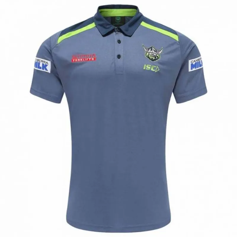 Canberra Raiders Mens Polo-Navy-S made by Sportsmans Warehouse