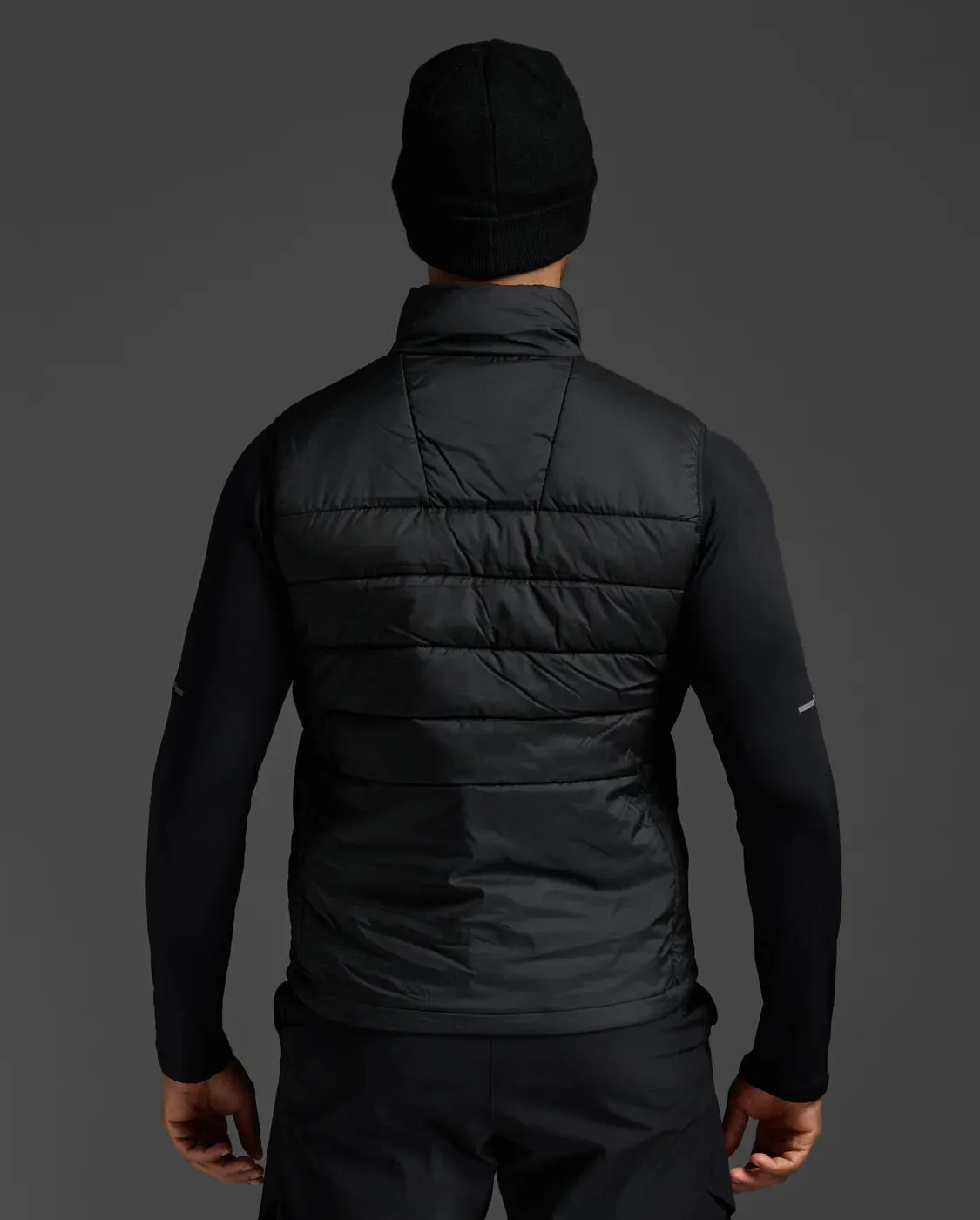 2XU Commute Packable Insulation Vest Black/Turbulence sold by Sportsmans Warehouse product image thumbnail 2