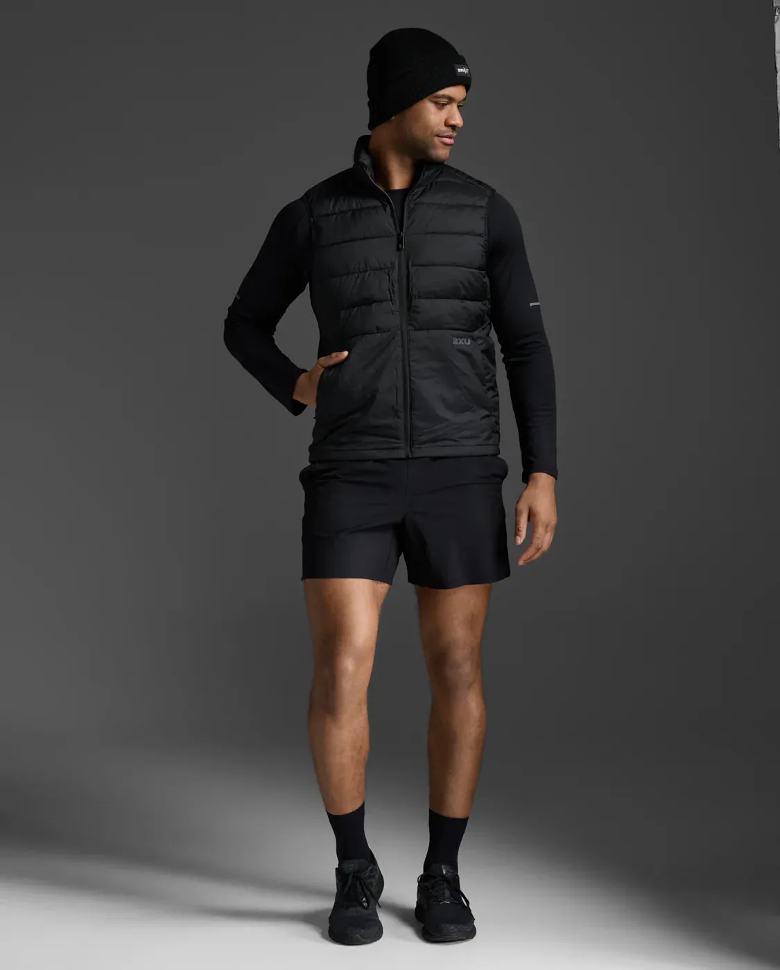 2XU Commute Packable Insulation Vest Black/Turbulence sold by Sportsmans Warehouse product image thumbnail 3