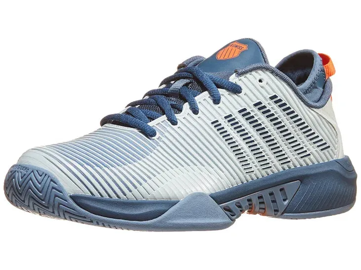 K-Swiss Mens HyperCourt SupremeHB Tennis Shoe Blue/Blush sold by Sportsmans Warehouse