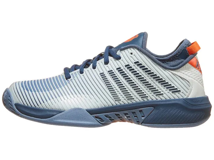 K-Swiss Mens HyperCourt SupremeHB Tennis Shoe Blue/Blush sold by Sportsmans Warehouse product image thumbnail 2
