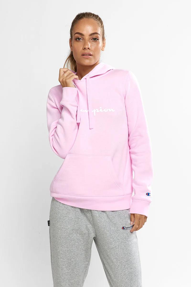 Champion Script Hoodie - Cotton Gumball Pink sold by Sportsmans Warehouse