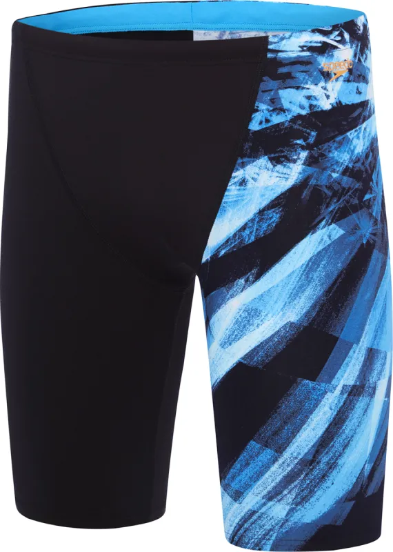 Speedo Mens Freeze Frame Jammer - Black/Blue sold by Sportsmans Warehouse