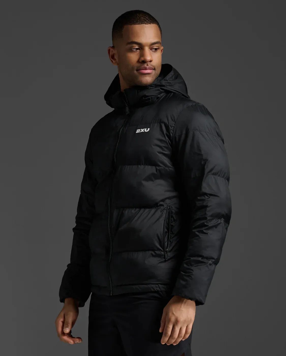 2XU Commute Insulation Jacket Black/White sold by Sportsmans Warehouse product image thumbnail 2