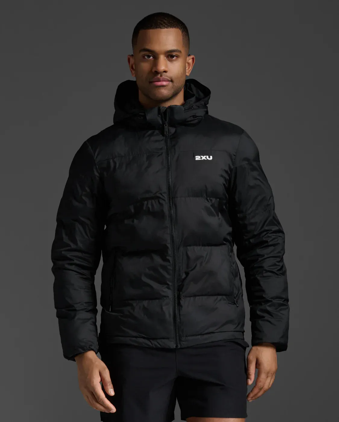 2XU Commute Insulation Jacket Black/White sold by Sportsmans Warehouse product image thumbnail 4