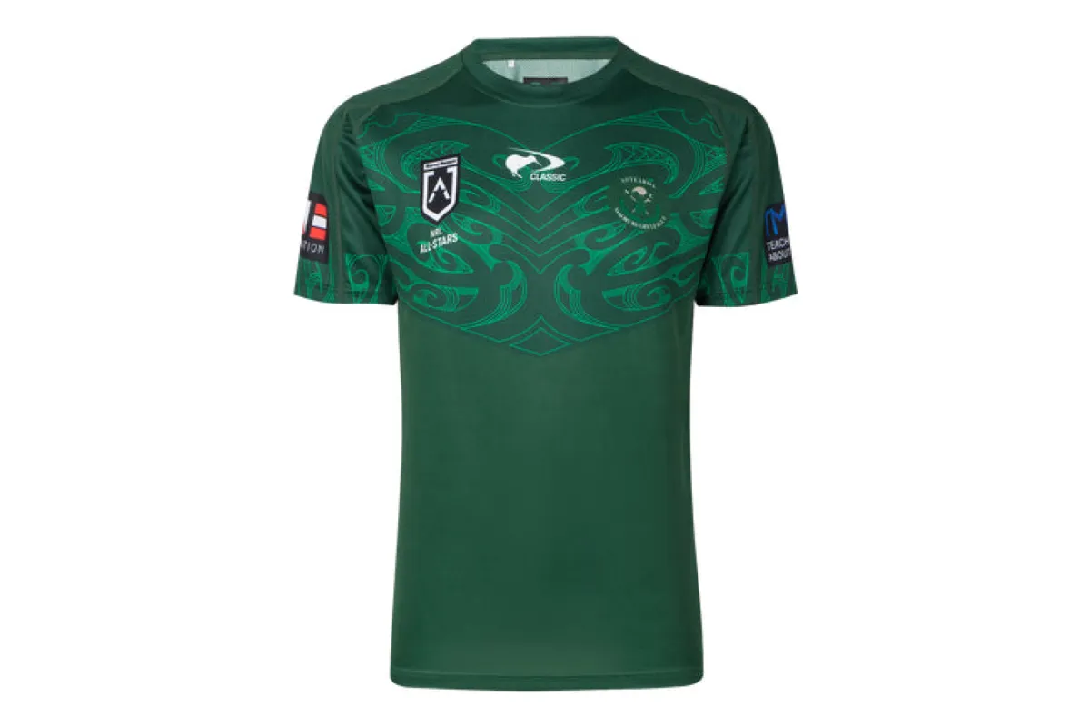Maori All Stars Adult Training Tee - Green made by Sportsmans Warehouse