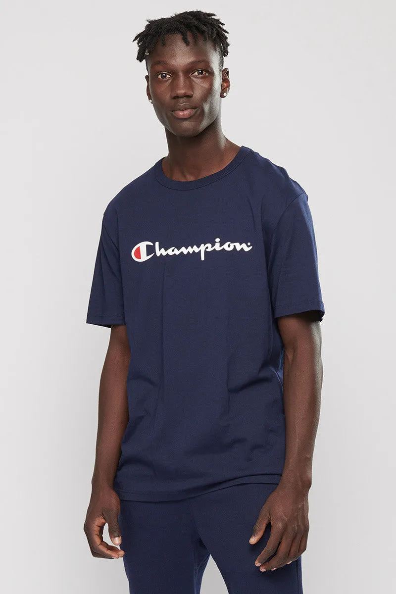 Champion Mens Script S/S Tee sold by Sportsmans Warehouse