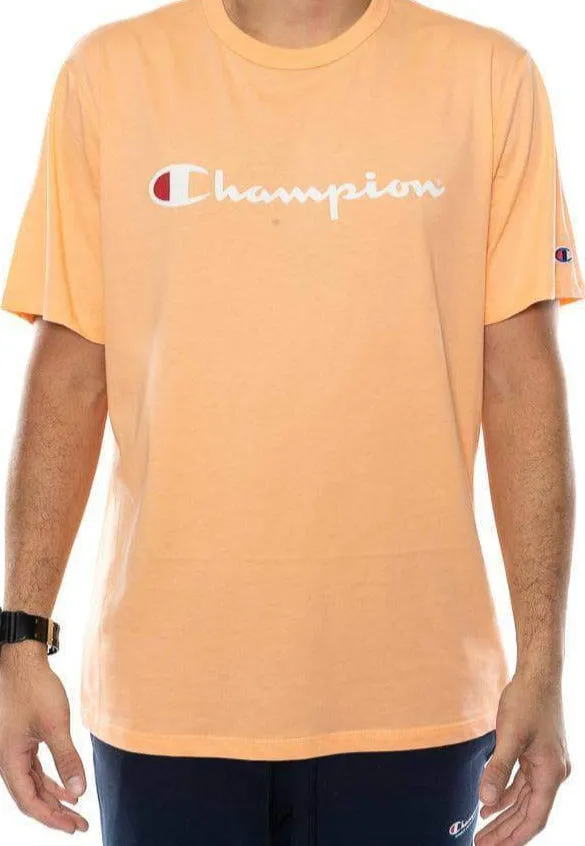 Champion Mens Script SS Tee - Mandarin Mist sold by Sportsmans Warehouse