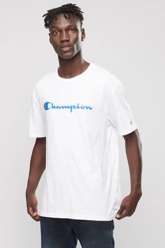 Champion Mens Script S/S Tee sold by Sportsmans Warehouse