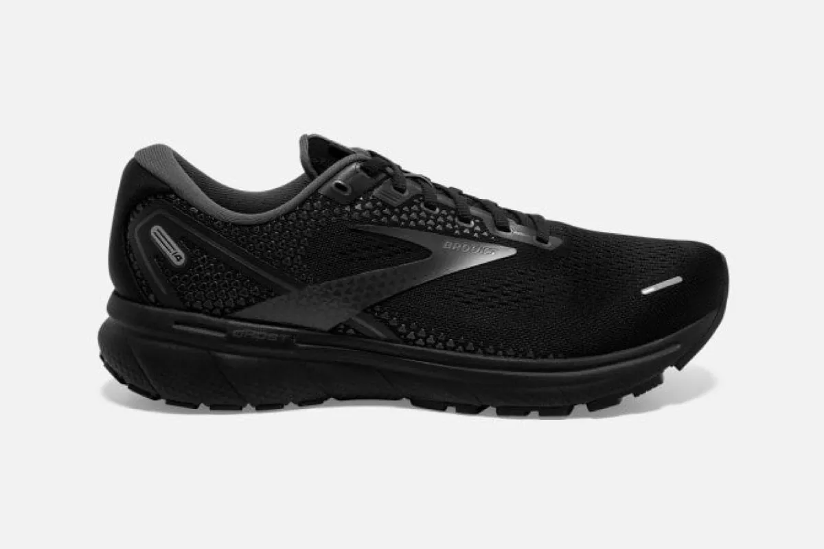 Brooks Mens Ghost 14 D Black sold by Sportsmans Warehouse
