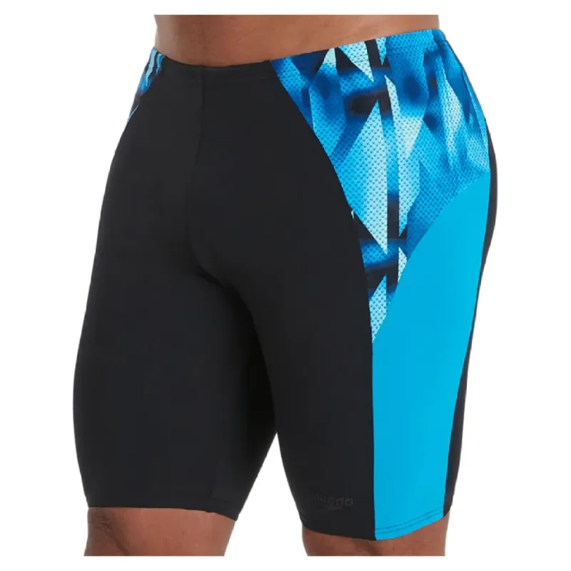 Speedo Mens Eco Endurance Jammer - Black/Blue sold by Sportsmans Warehouse