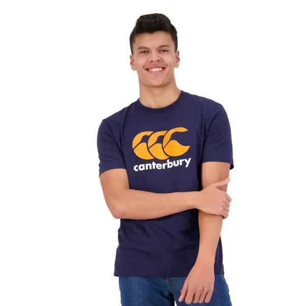 Canterbury Mens CCC Anchor Tee - Navy sold by Sportsmans Warehouse