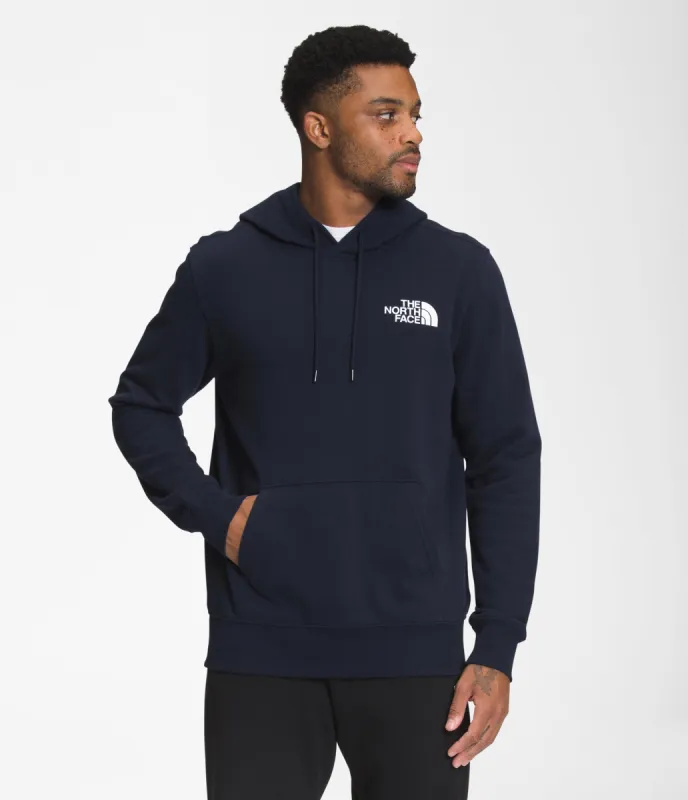 The North Face Mens Box NSE Pullover Hoodie - Horizon Red sold by Sportsmans Warehouse