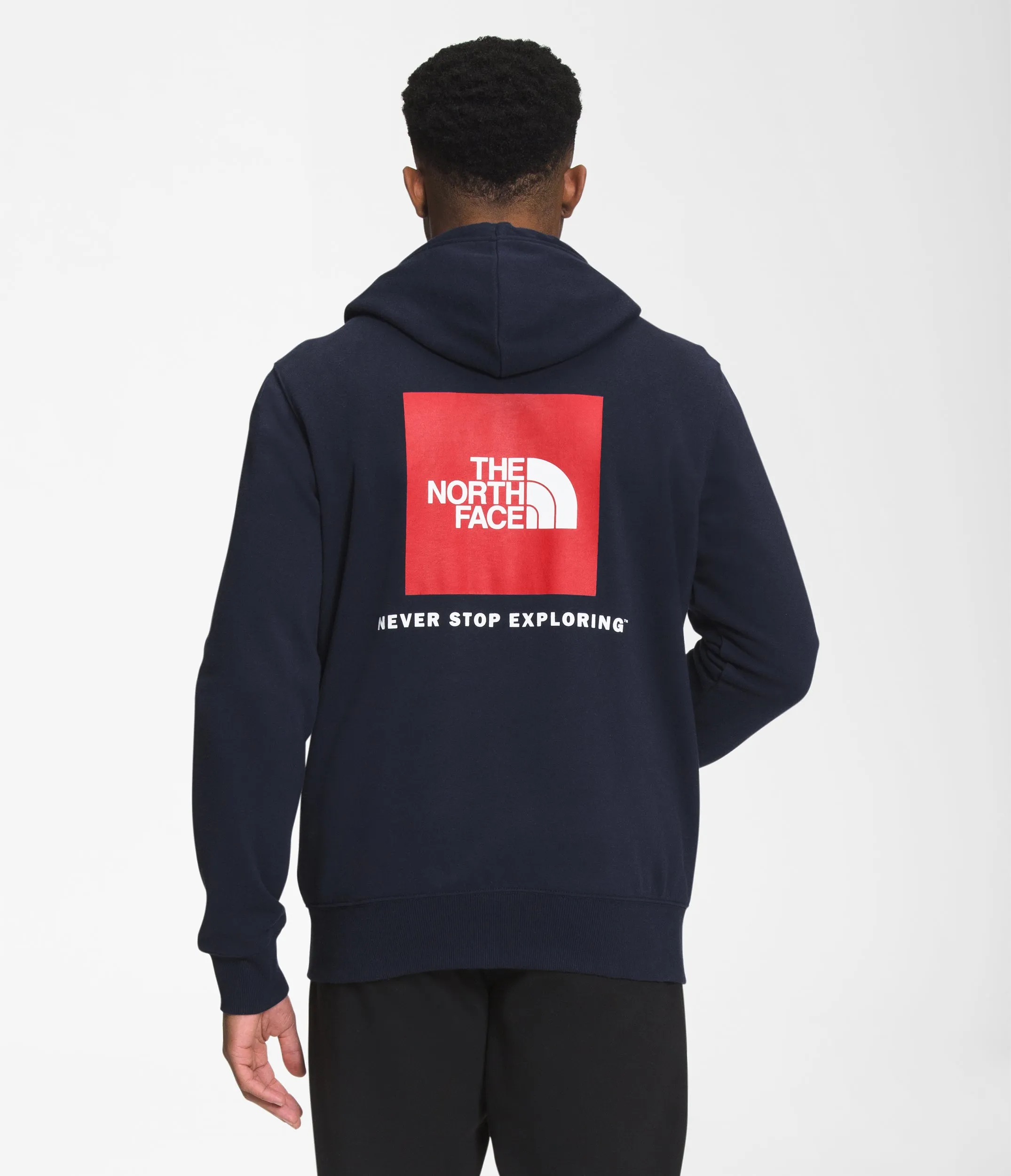 The North Face Mens Box NSE Pullover Hoodie - Horizon Red sold by Sportsmans Warehouse product image thumbnail 2