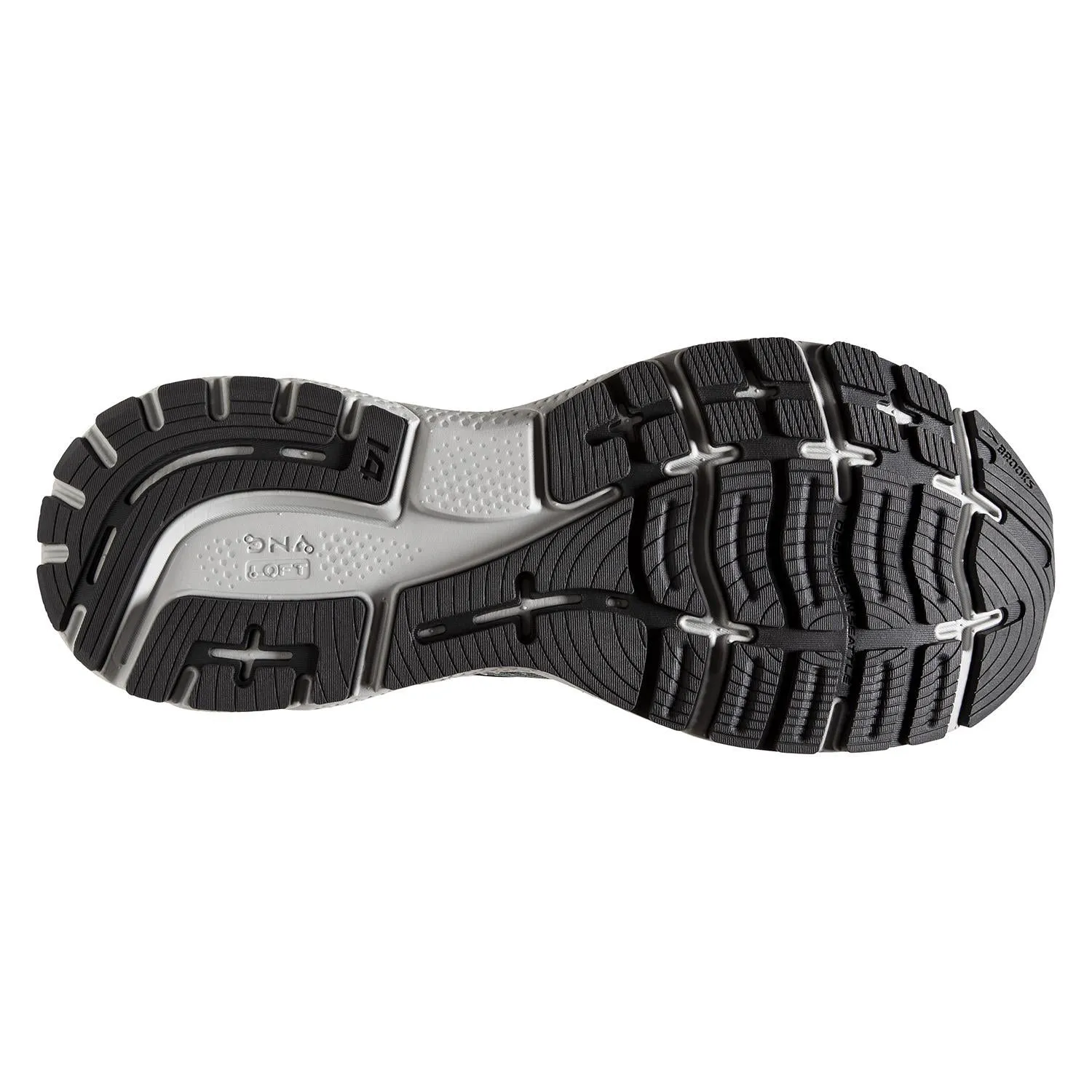 Brooks Mens Ghost 14 D Running Shoe - Grey sold by Sportsmans Warehouse product image thumbnail 4