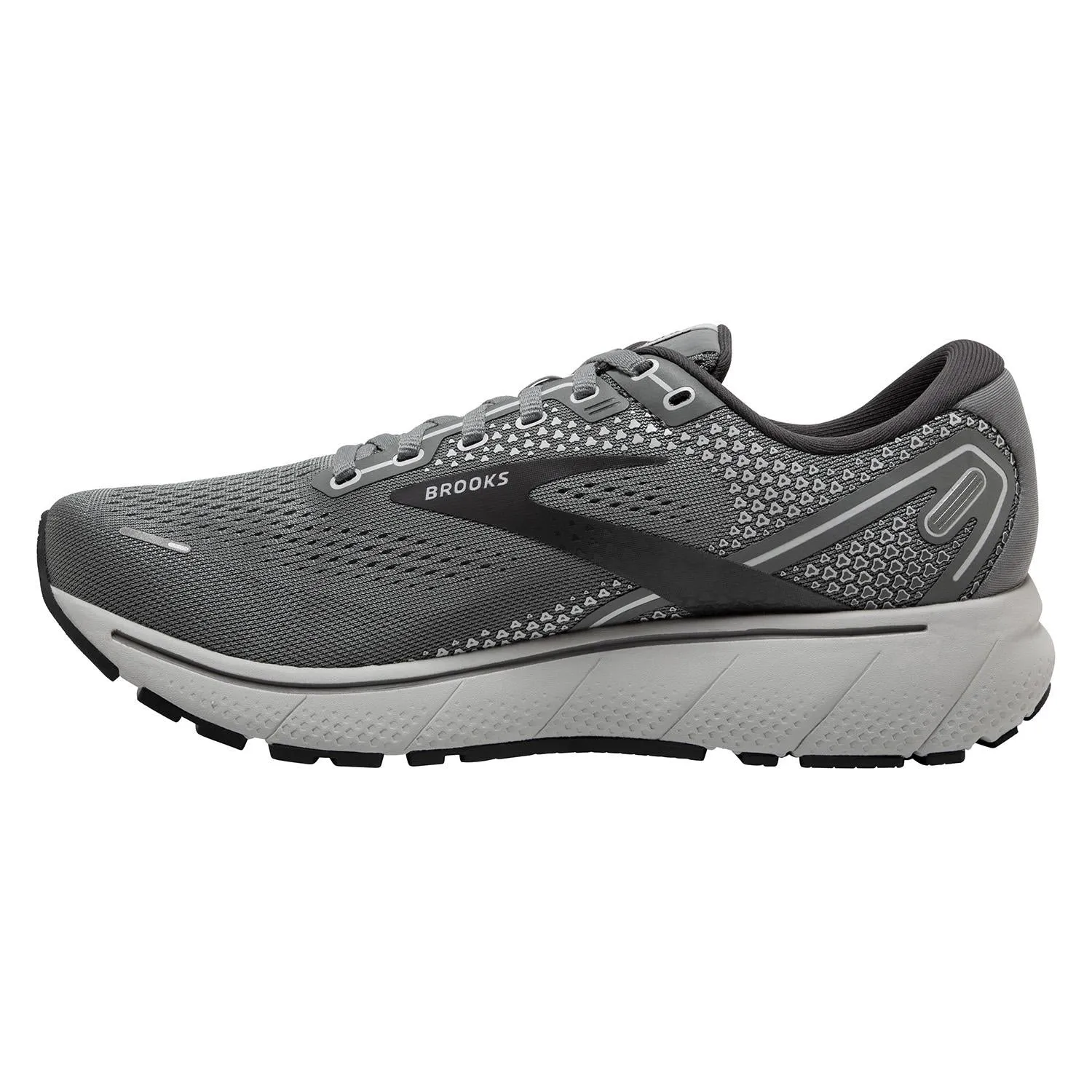 Brooks Mens Ghost 14 D Running Shoe - Grey sold by Sportsmans Warehouse product image thumbnail 3