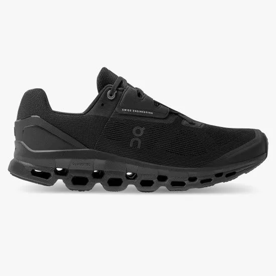 ON Mens Cloudstratus (D) Black sold by Sportsmans Warehouse