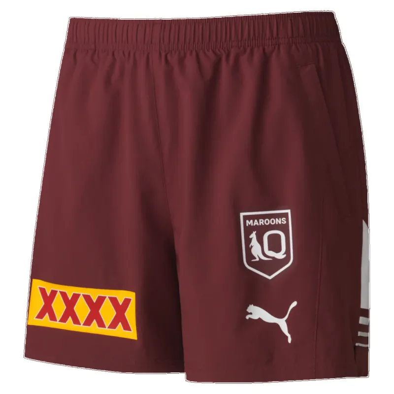 Puma 2024 Qrl Maroons Shorts Replica M Maroon sold by Sportsmans Warehouse