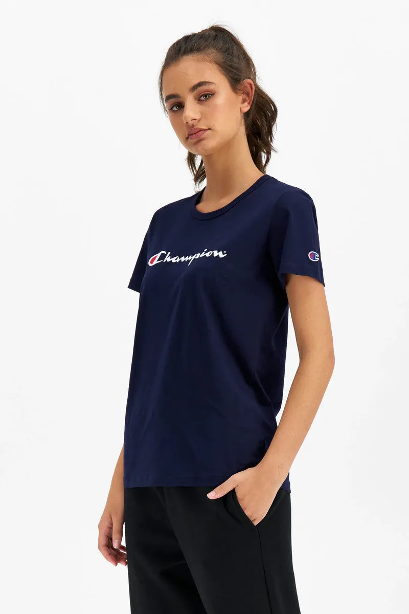 Champion Womens Ch Script S/S Tee sold by Sportsmans Warehouse product image thumbnail 3
