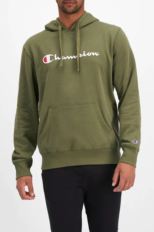 Champion Mens Script Hoodie - Green sold by Sportsmans Warehouse