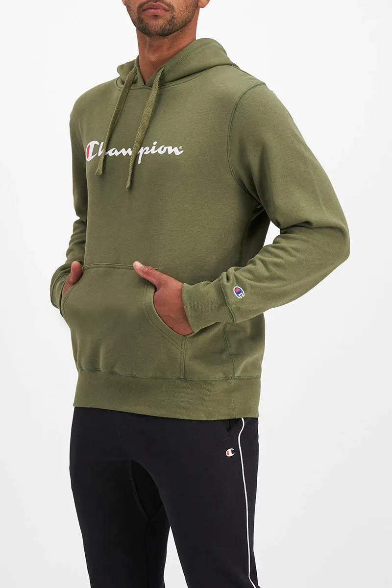 Champion Mens Script Hoodie - Green sold by Sportsmans Warehouse product image thumbnail 3