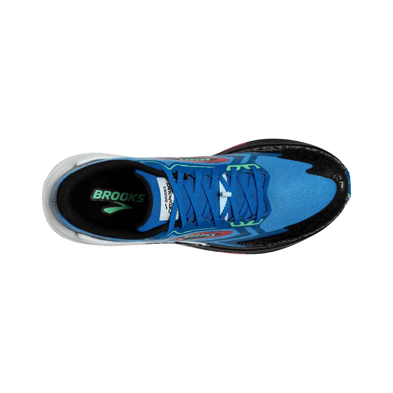 Brooks Catamount 3 D Mens Trail Shoe-Victoria Blu/Blk/Spring-8 sold by Sportsmans Warehouse product image thumbnail 3