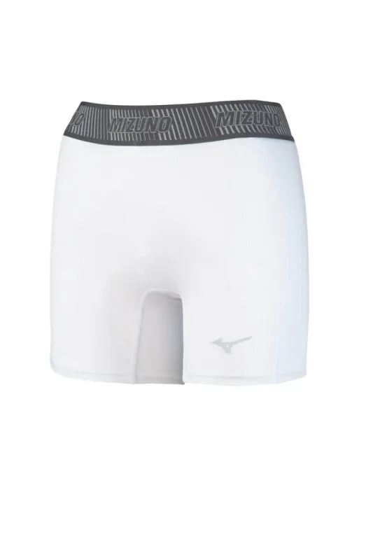 Mizuno Youth Aero Vent Padded Sliding Shorts-White-L sold by Sportsmans Warehouse