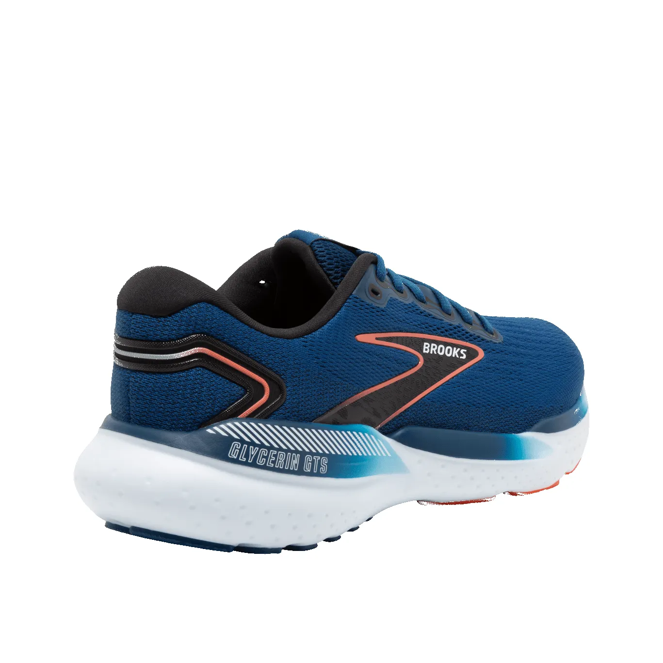 Brooks Glycerin Gts 21 D Mens Running Shoe-Blue Opal/Black sold by Sportsmans Warehouse product image thumbnail 5
