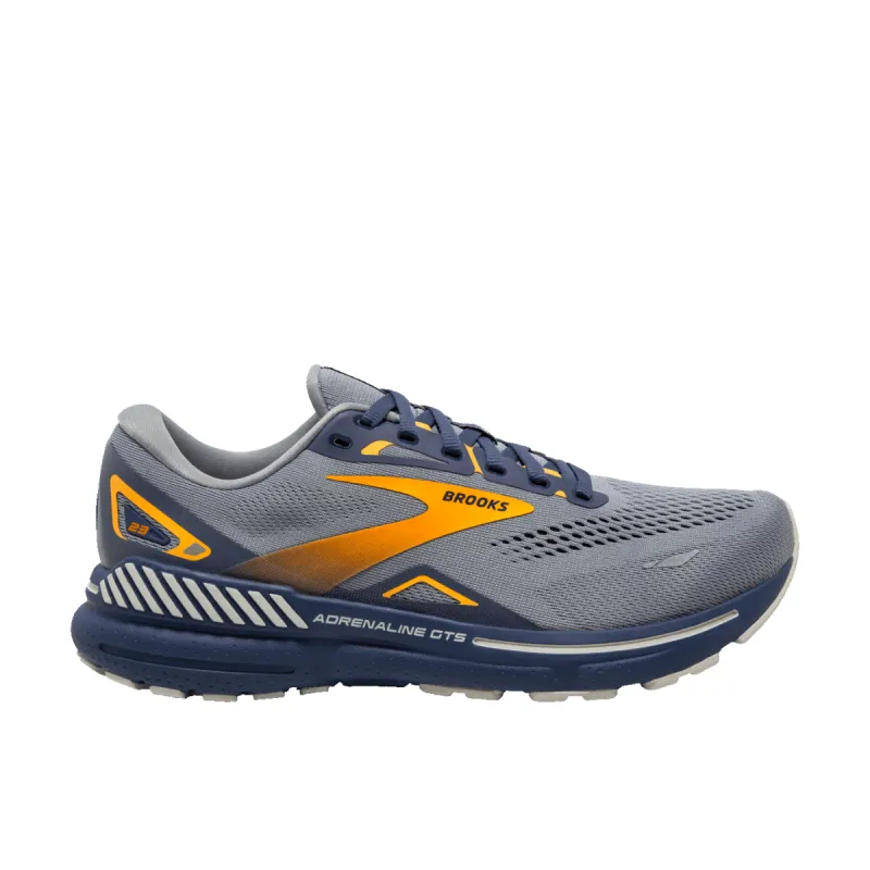 Brooks Mens Running Shoe Adrenaline Gts 23 D Grey sold by Sportsmans Warehouse
