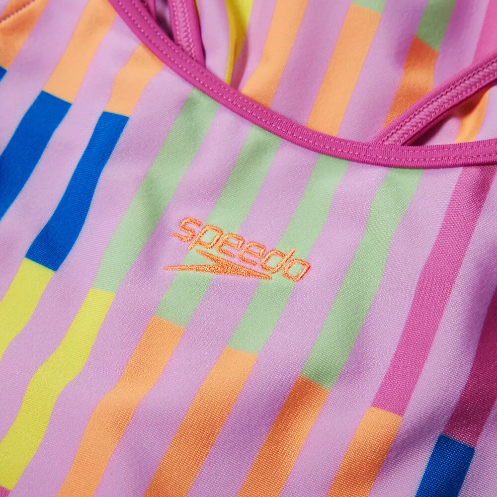Speedo Grls Printed Twinstrap-Kiki Pink sold by Sportsmans Warehouse product image thumbnail 3