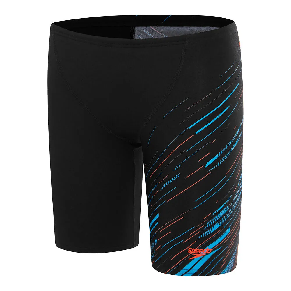 Speedo Bys Hyperboom V-Cut Jmr-Black/Picton Blue Siren Red sold by Sportsmans Warehouse