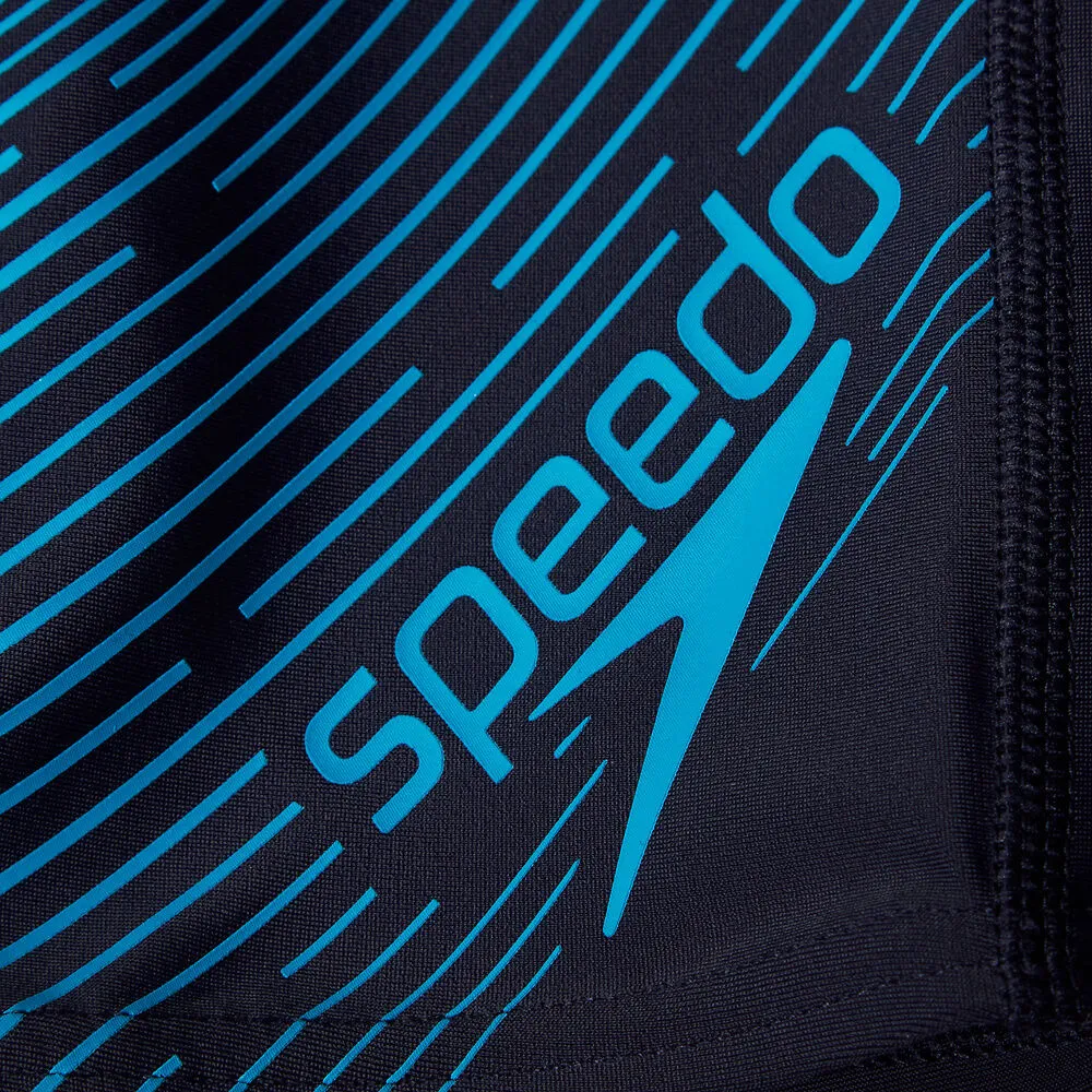 Speedo Bys Medley Logo Jammer-True Navy /Bolt sold by Sportsmans Warehouse product image thumbnail 3