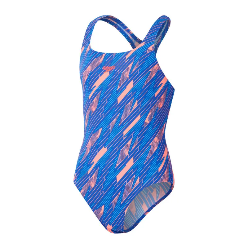 Speedo Grls Hyperboom Alvr Mdlst-Siren Red/Cobalt/Picton Blue sold by Sportsmans Warehouse