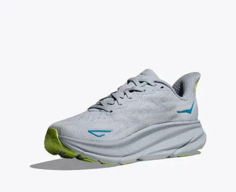 Hoka Clifton 9 D Wide Womens Running Shoe-Gull/Sea Ice sold by Sportsmans Warehouse product image thumbnail 3