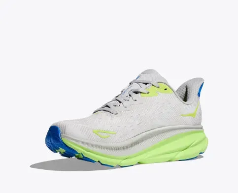 Hoka Clifton 9 D Mens Running Shoe-Stardust/Electric Cobalt-15 sold by Sportsmans Warehouse product image thumbnail 3