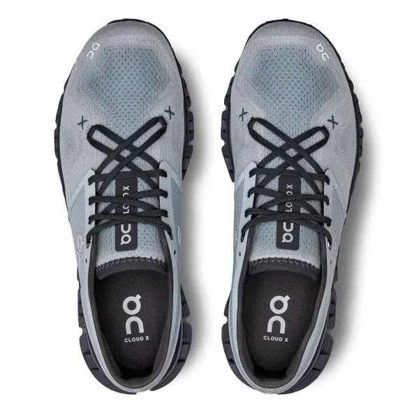 On Cloud X 3 D Mens Running Shoe Glacier/Iron sold by Sportsmans Warehouse product image thumbnail 3