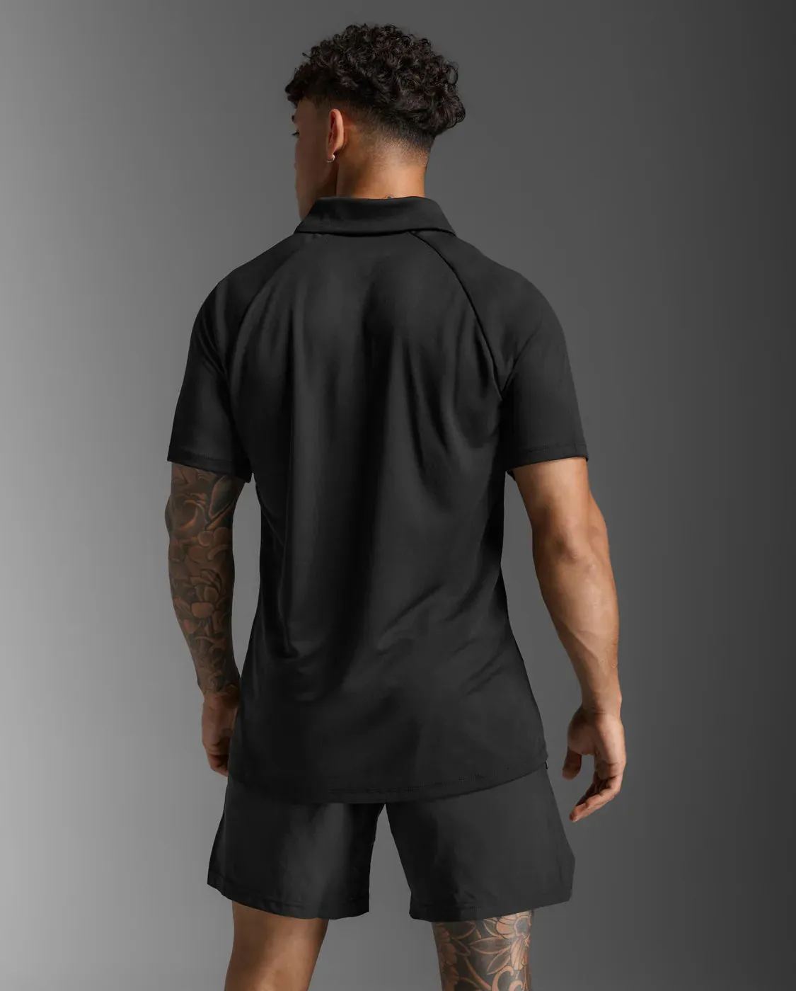 2XU Mens Aspire Polo-White/Black sold by Sportsmans Warehouse product image thumbnail 3