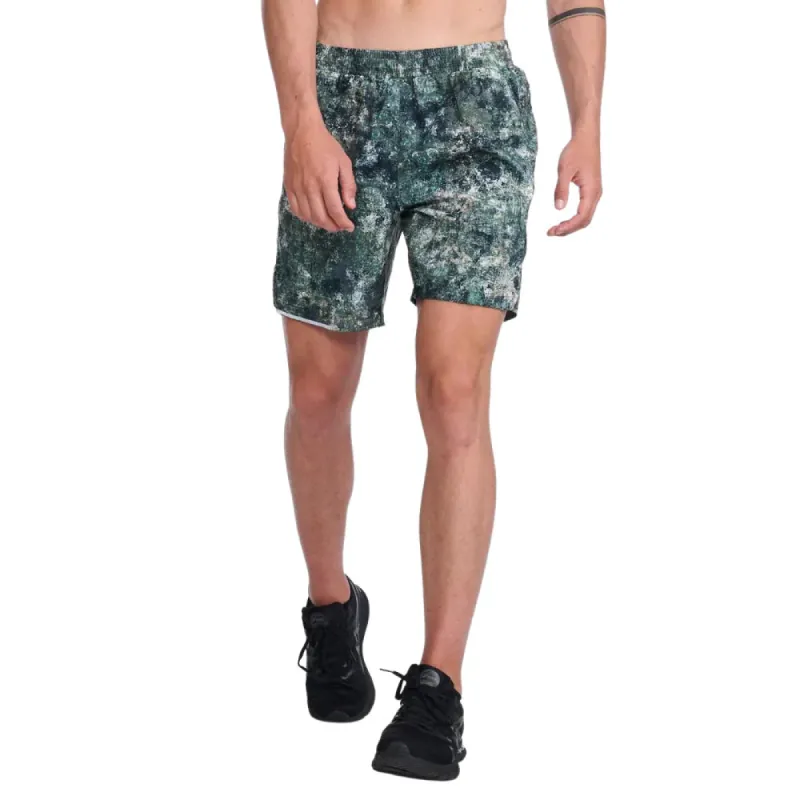2XU Aero 7 inch Shorts-Halftone Camo Turb/Silver Refl sold by Sportsmans Warehouse