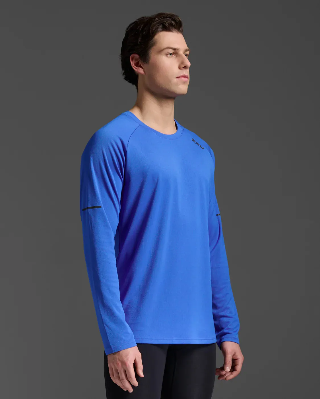 2XU Mens Aero Long Sleeve-Nebula/Black Ref sold by Sportsmans Warehouse product image thumbnail 4