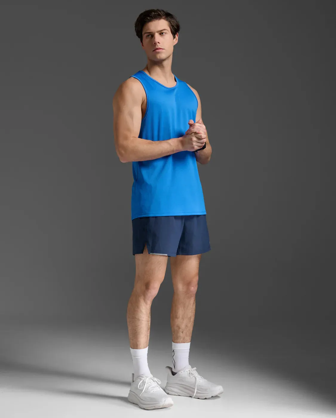 2XU Mens Aero Tank-Nebula/Black Ref sold by Sportsmans Warehouse product image thumbnail 5