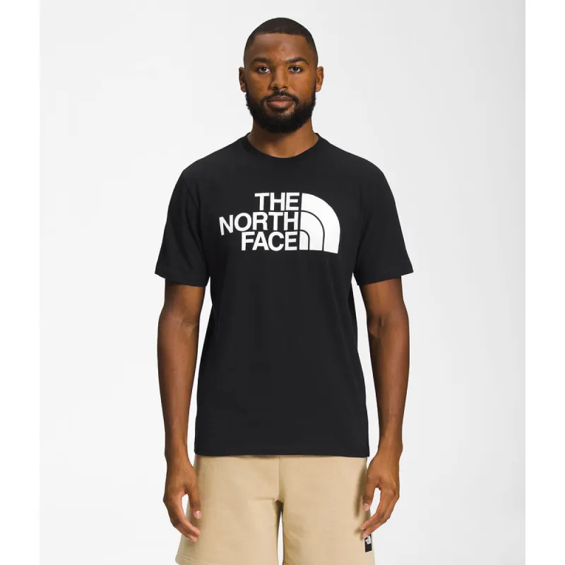 The North Face Mens SS Half Dome Tee-Black sold by Sportsmans Warehouse